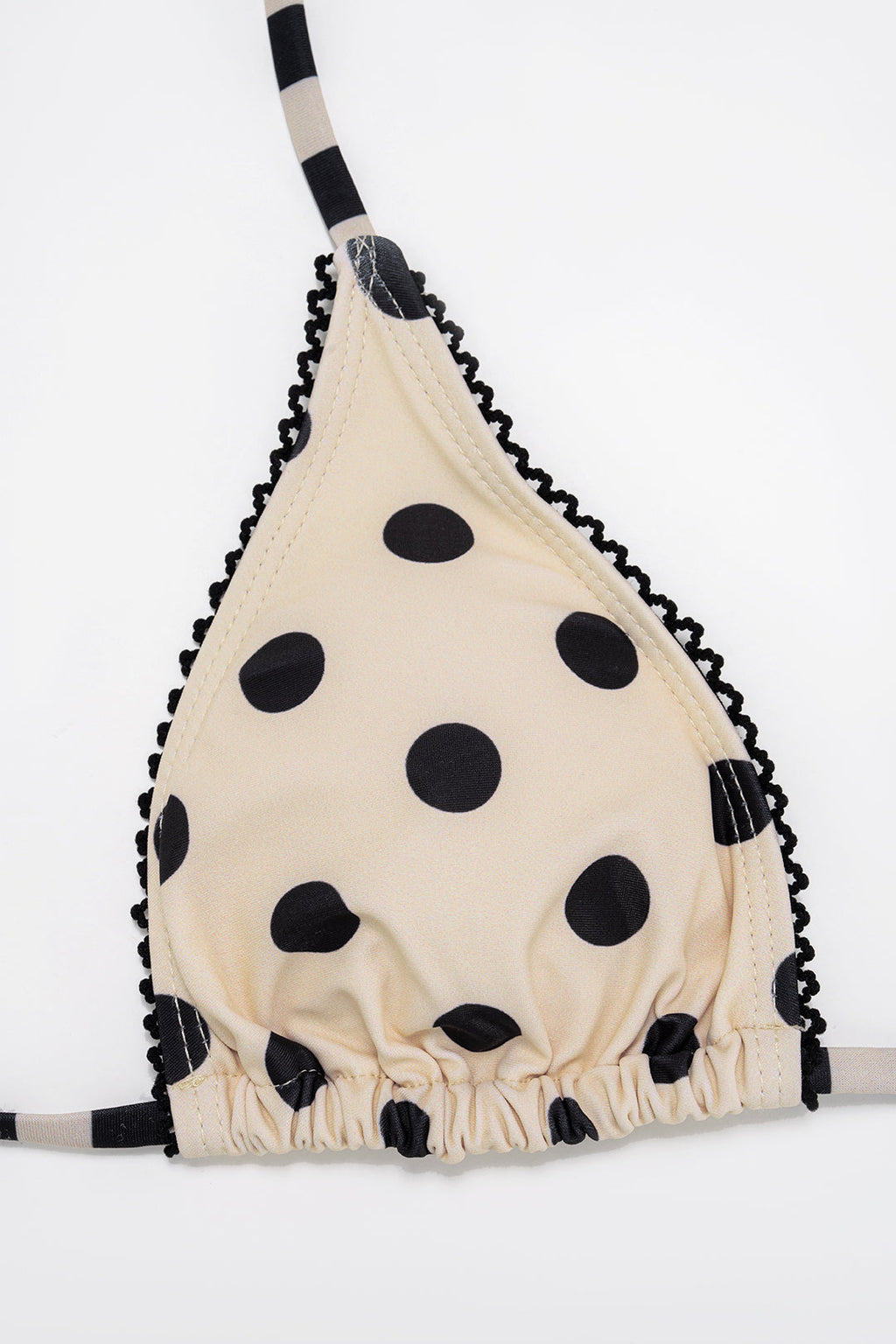 Retro Dot Bağlamalı Bikini Set