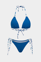 Üçgen Mavi Bikini