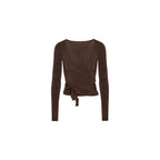 Eliane Wrap Blouse