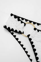 Ivory Edge Kontrast Detaylı Bikini Set