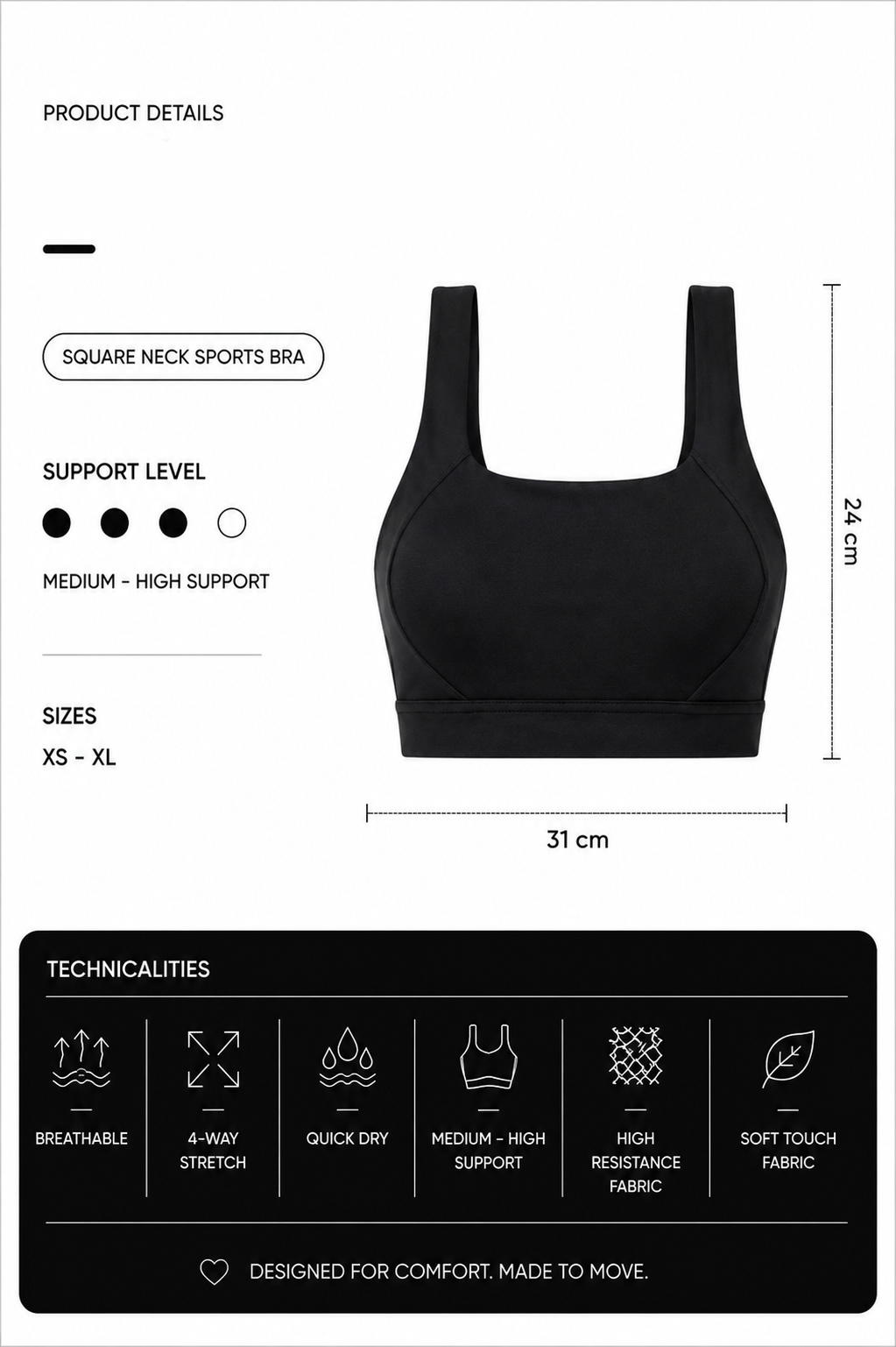 Bra Esme Crossback