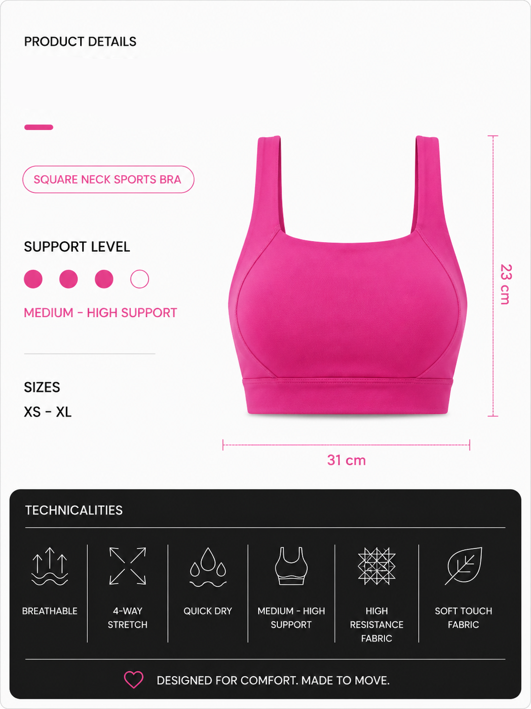 Esme Crossback Bra
