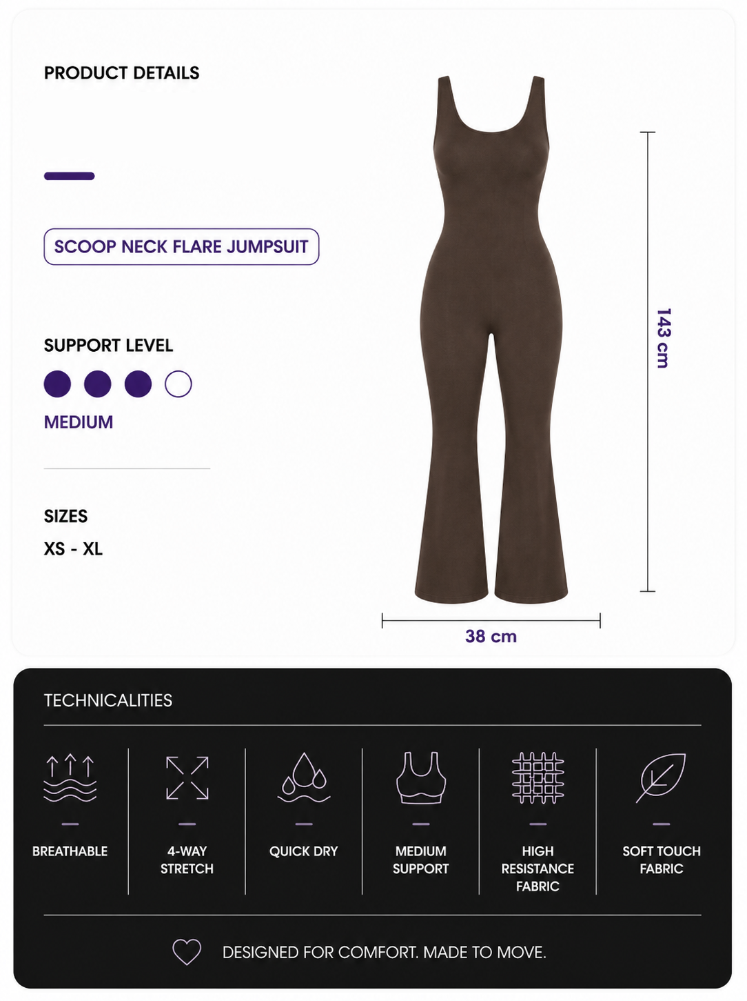 Elora İspanyol Paça Jumpsuit