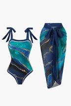 Aqua Marble Pareo Set