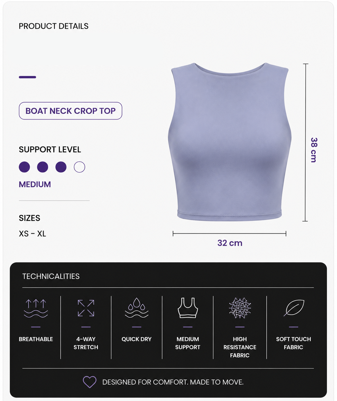 Celia Crop Üst