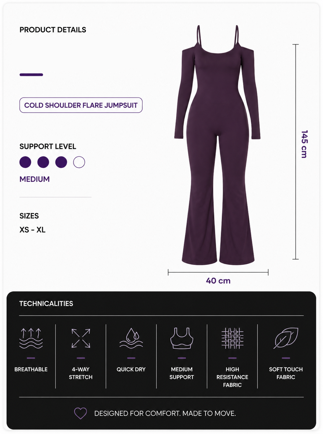 Amalia Flare Jumpsuit