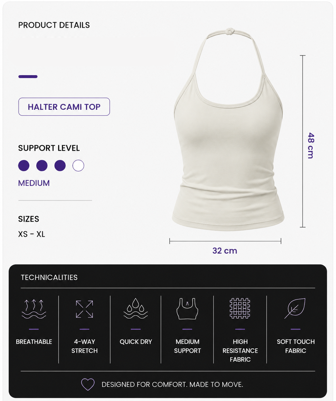 Lunea Halter Top