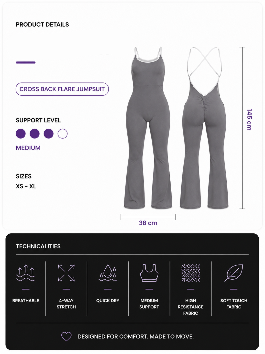 AVENZA JUMPSUIT