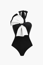 Noir Bow Pareo Set