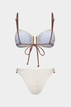 Rosvell Ivory Knot Bikini