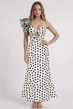 Dot Bow Pareo Set