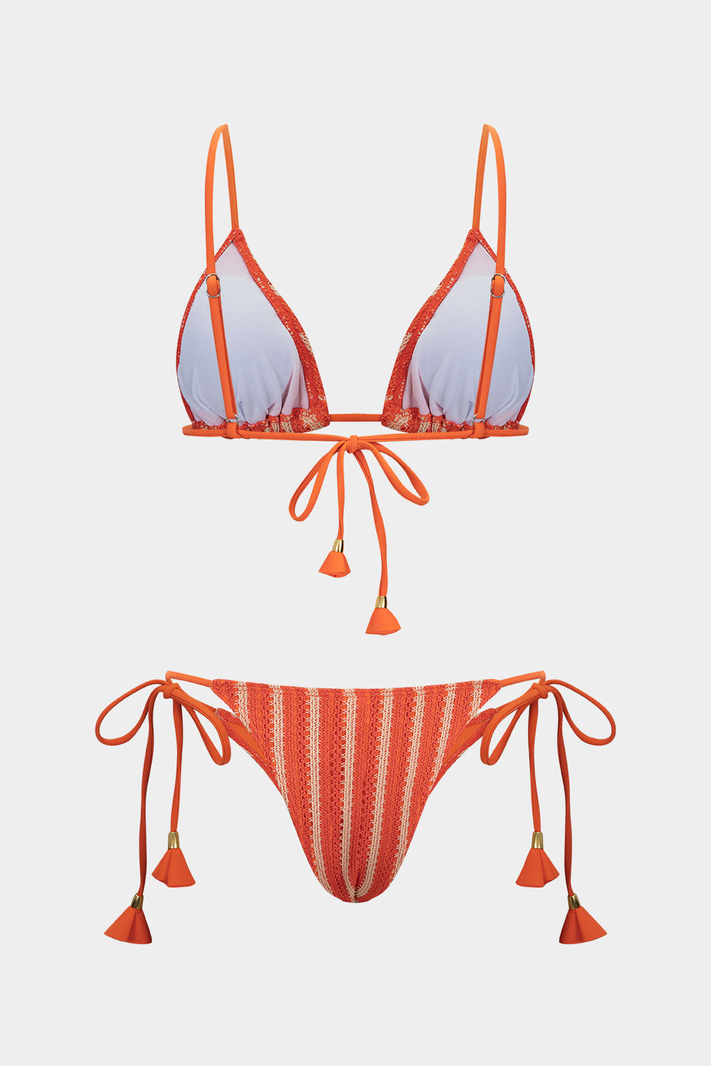 Rosvell Sunset Tassel Bikini