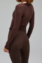 Eliane Wrap Blouse