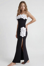 Noir Blossom Pareo Set