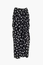 Noir Dot Pareo Set