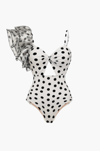 Dot Bow Pareo Set
