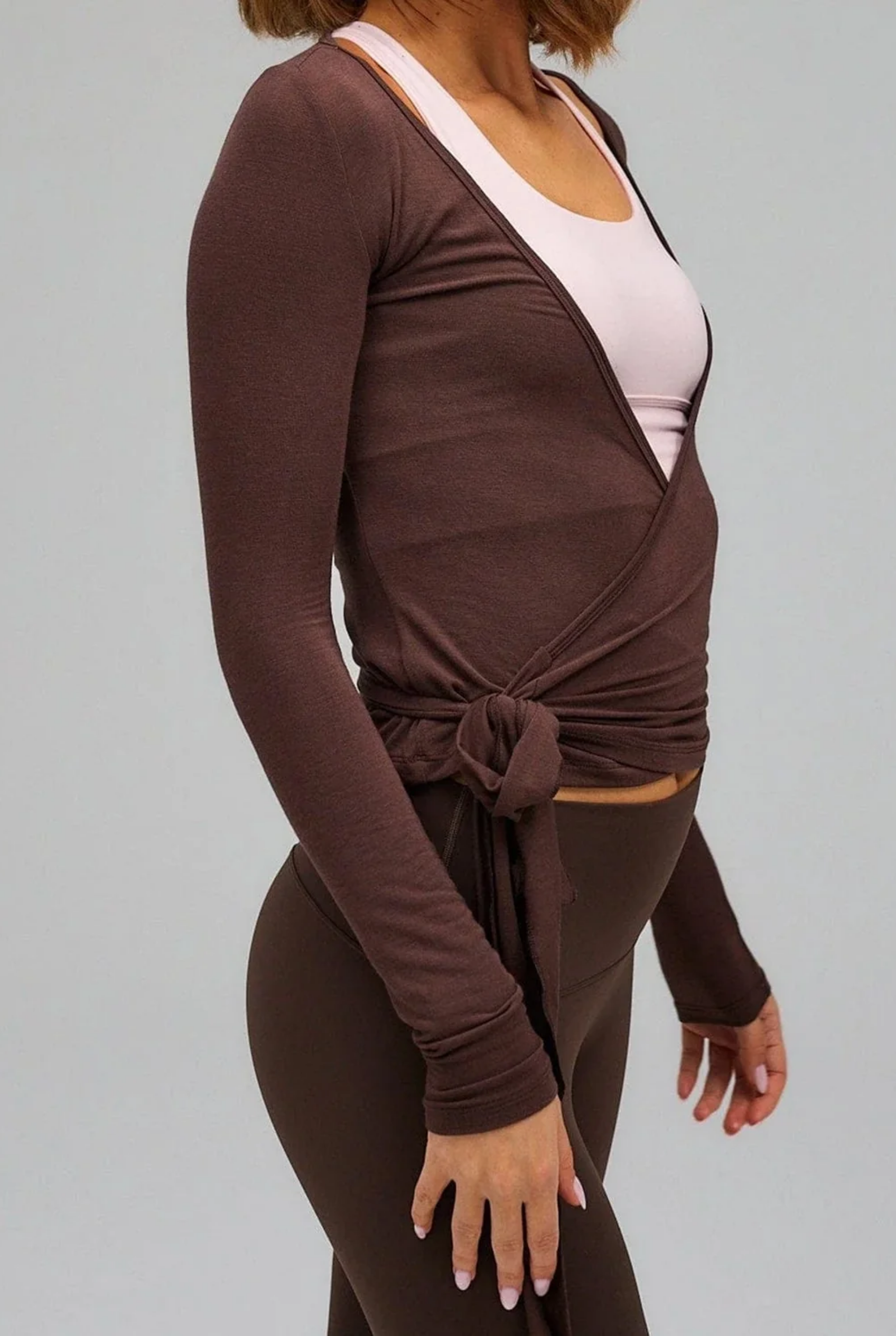 Eliane Wrap Blouse