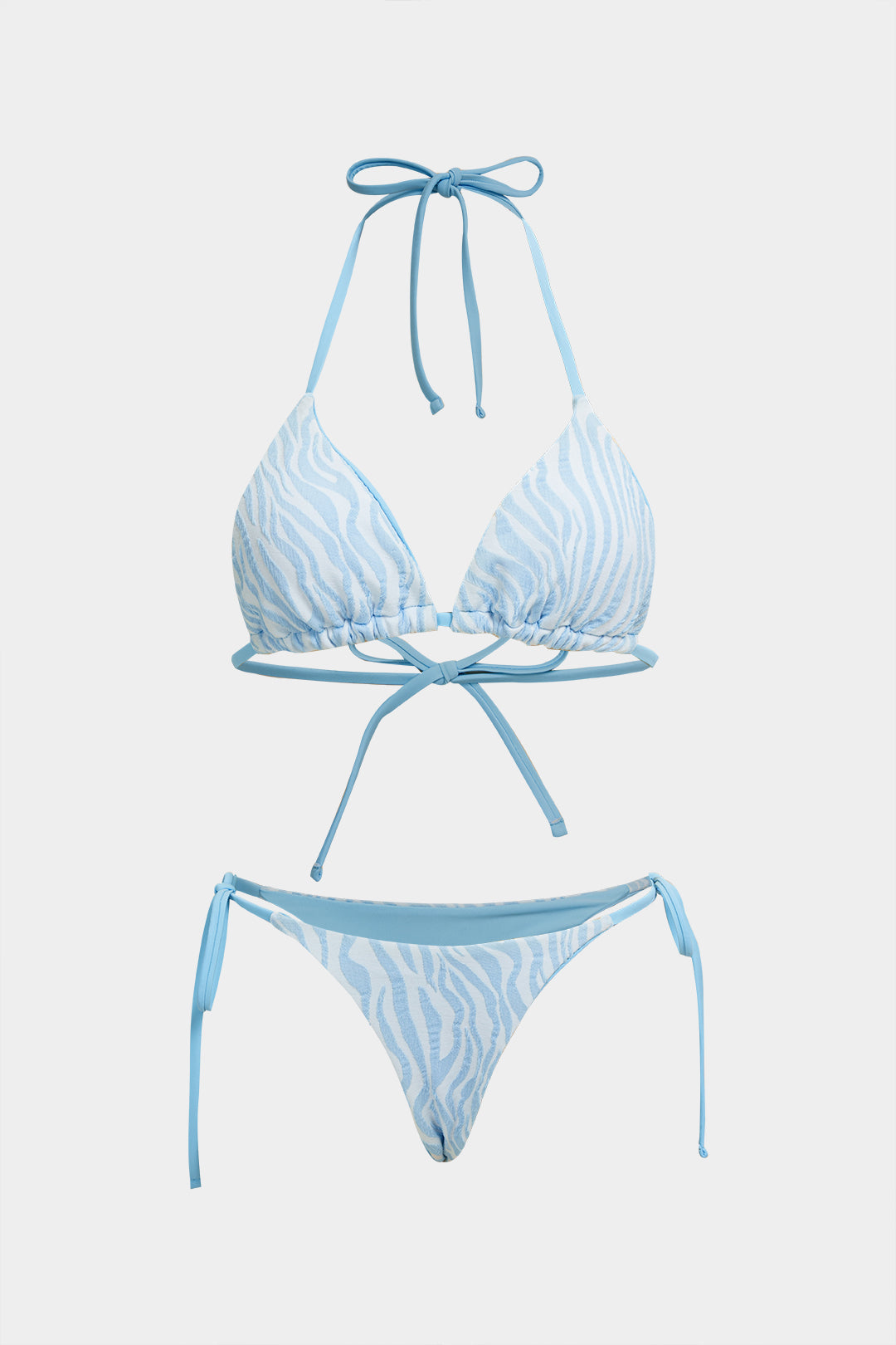 Azure Wave Bağlamalı Bikini Set