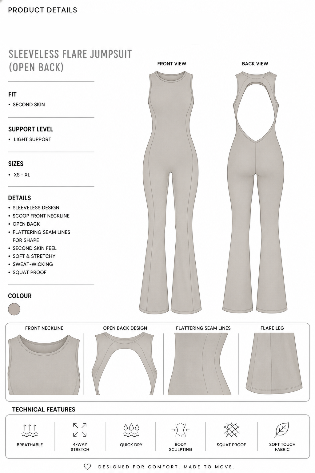 Dalia Flare Jumpsuit