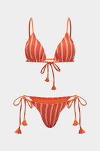 Rosvell Sunset Tassel Bikini