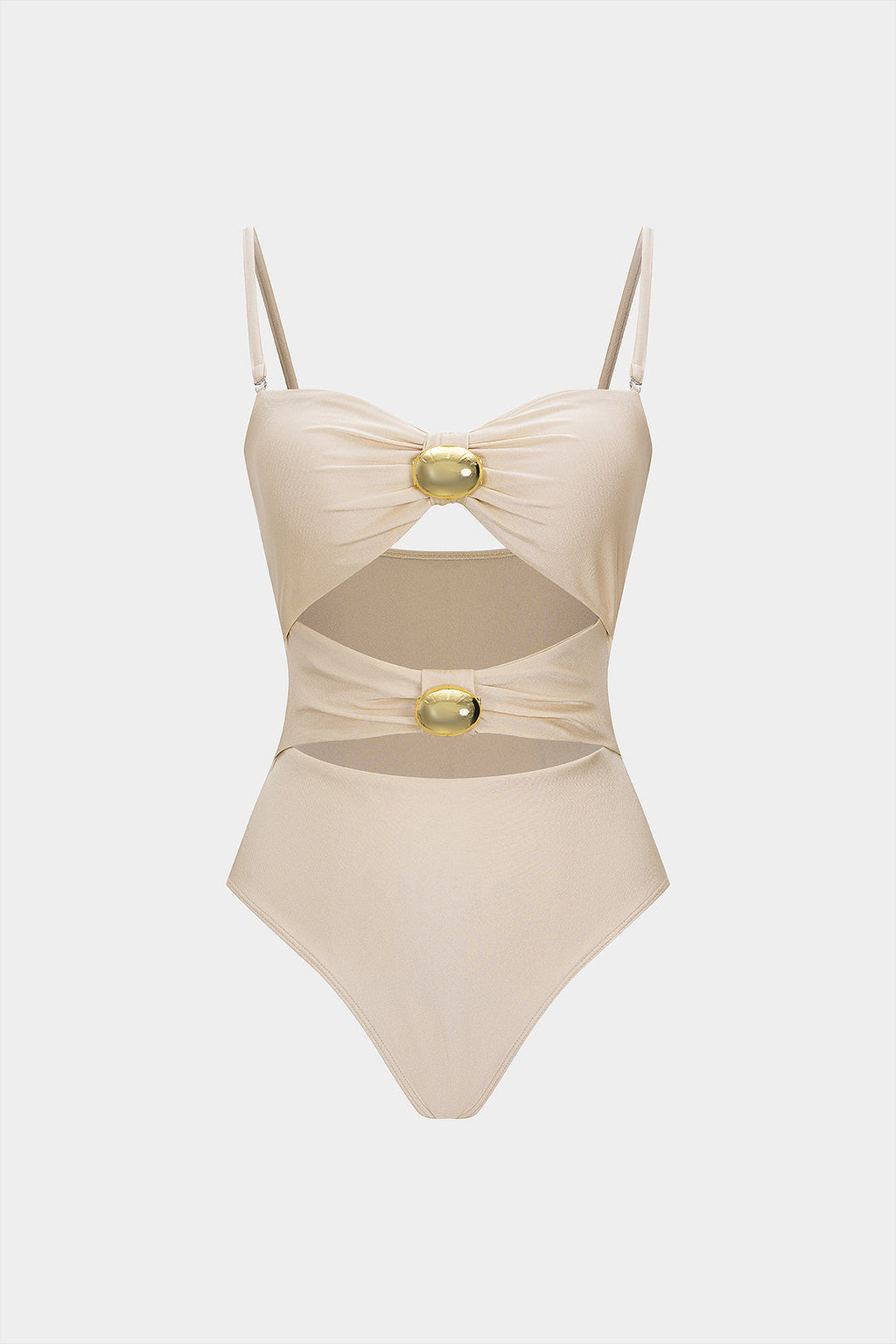 Aurelia Altın Detaylı Cut-Out Mayo