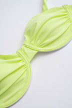 Rosvell Lime Blossom Skirt Set