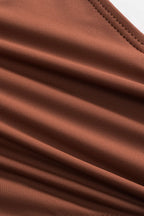 Kontrast Detaylı Straplez Bikini