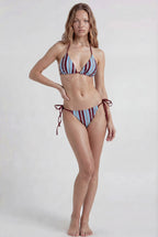 Stripe Tie Bikini