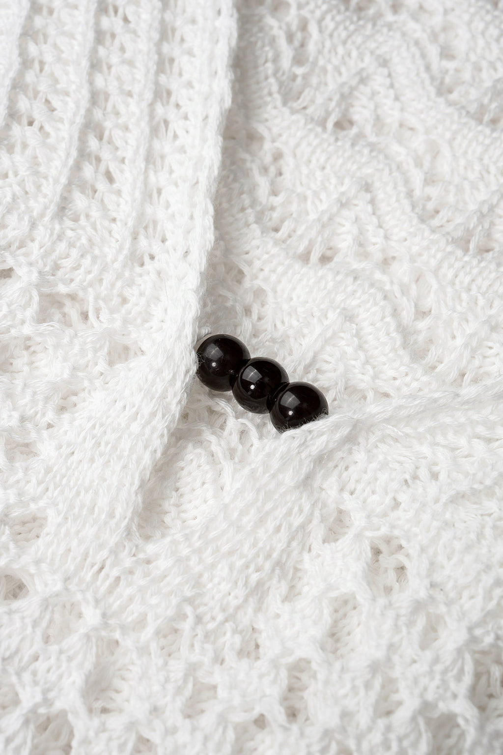 Beyaz Crochet Plaj Elbisesi