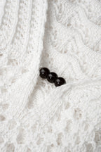 Beyaz Crochet Plaj Elbisesi