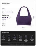 Alexa Halterneck Bra