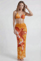 Sunset Bikini Pareo Set