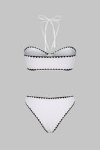 Ivory Edge Kontrast Detaylı Bikini Set