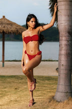Rosvell Scarlet Bloom Bikini