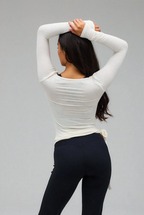 Eliane Wrap Blouse