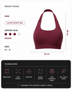 Alexa Halterneck Bra