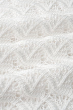 Beyaz Crochet Plaj Elbisesi