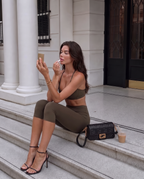 Amelie Boyundan Bağlamalı Sütyen – Kakao