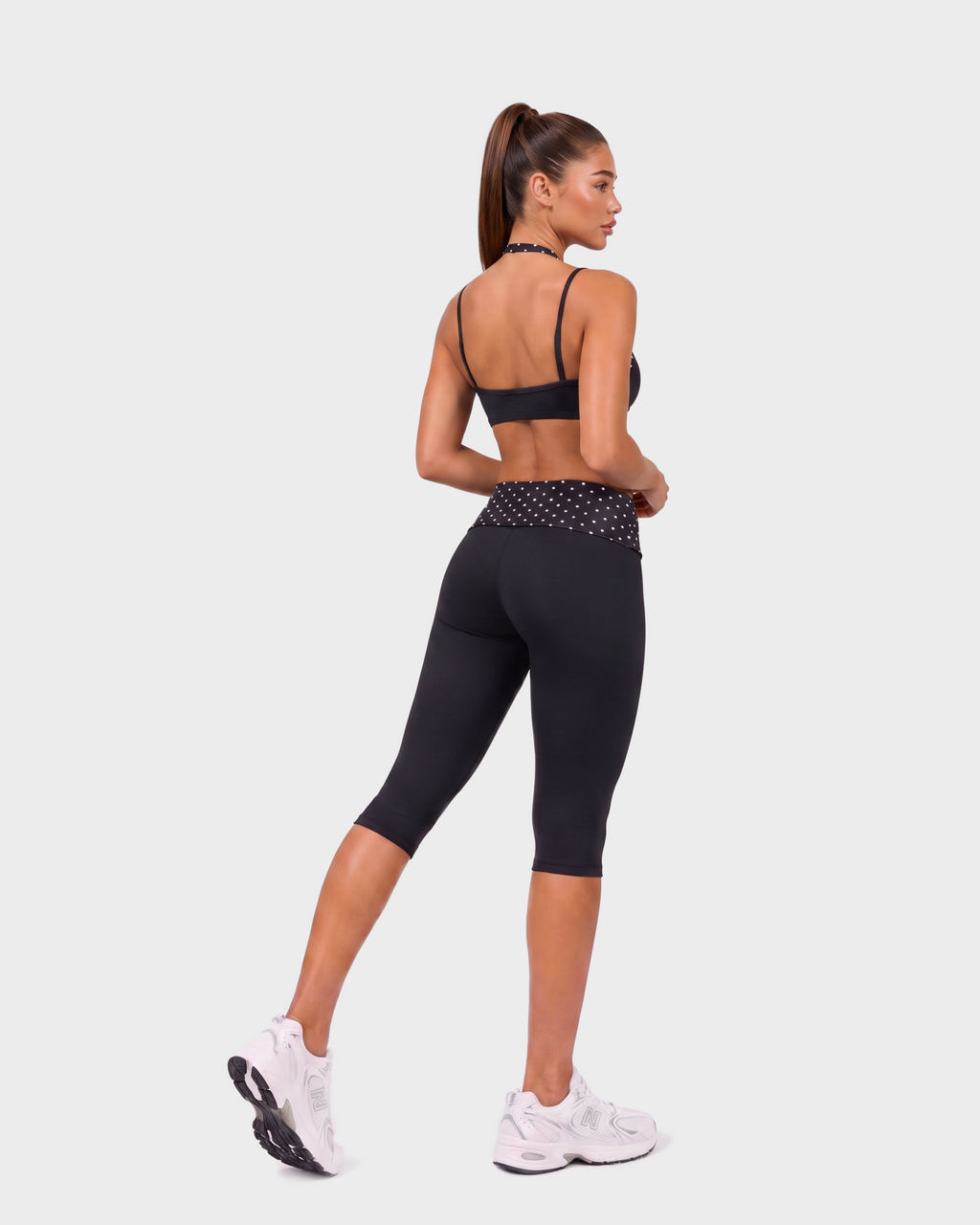 Poppy Capri Tayt – Siyah