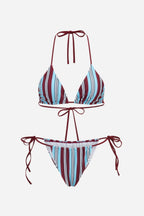 Stripe Tie Bikini