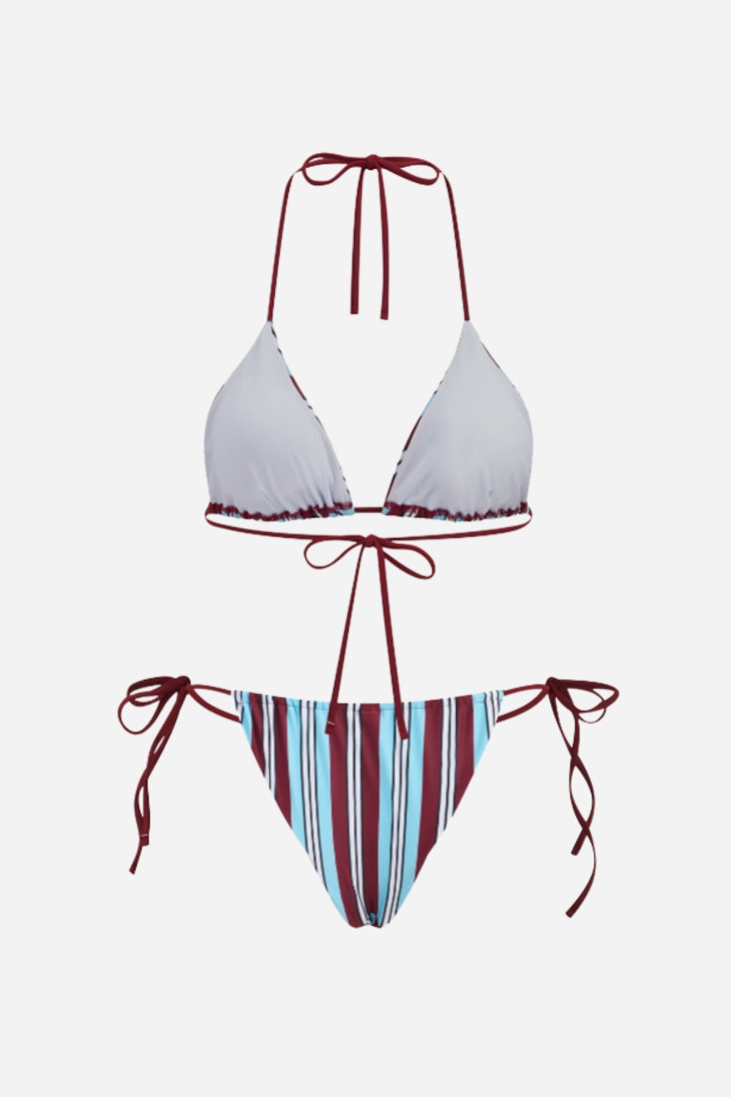 Stripe Tie Bikini