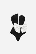 Noir Bow Pareo Set