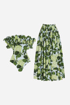 Verde Blossom Pareo Set
