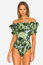 Verde Blossom Pareo Set