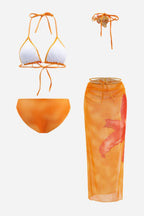 Sunset Bikini Pareo Set
