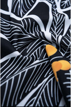 Noir Bloom Mayo Pareo Set