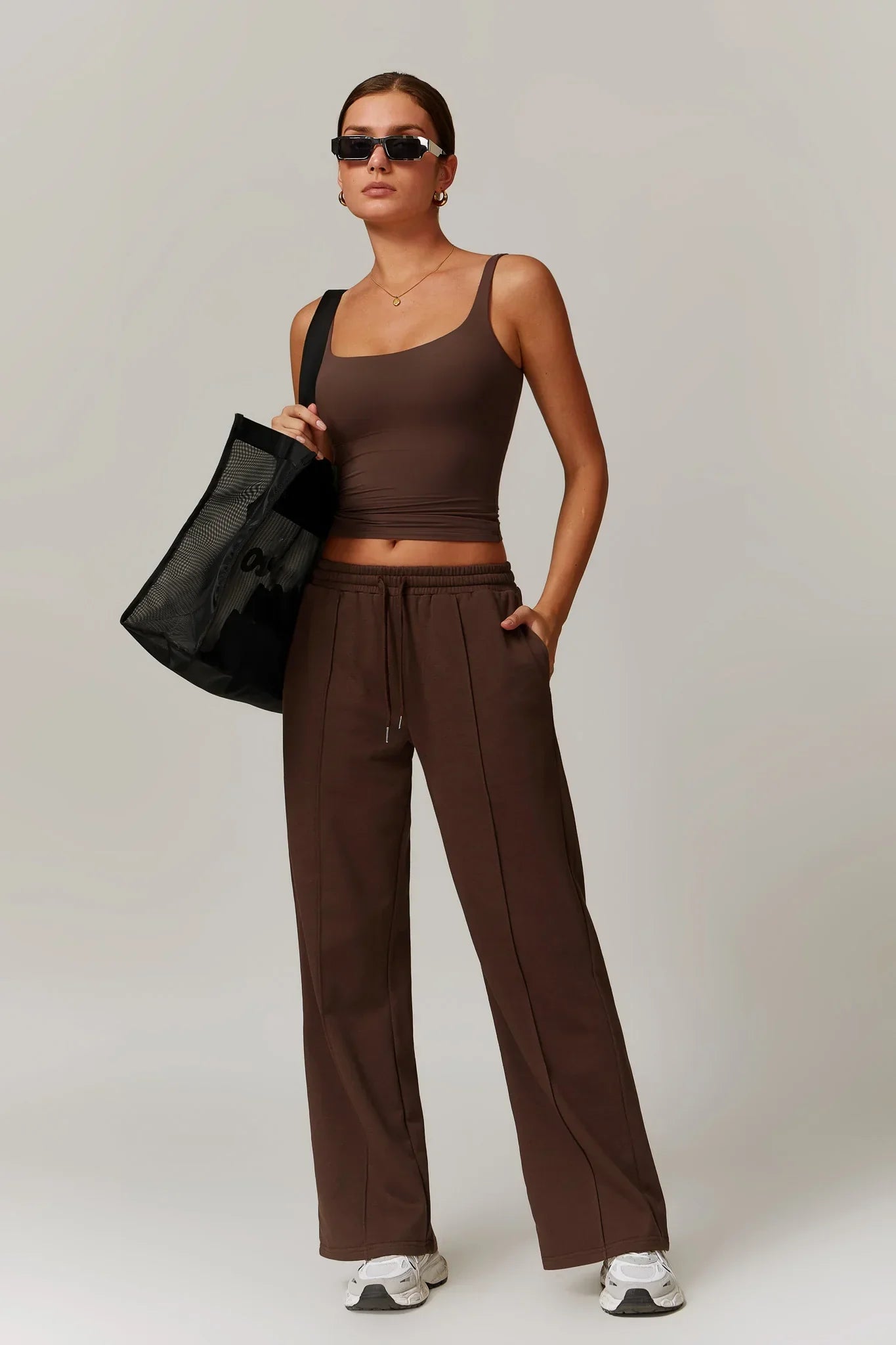 Rose Uzun Kollu Top – Kakao
