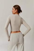 Rose Boğazlı Top – Bej