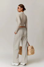 Rose Boğazlı Top – Bej