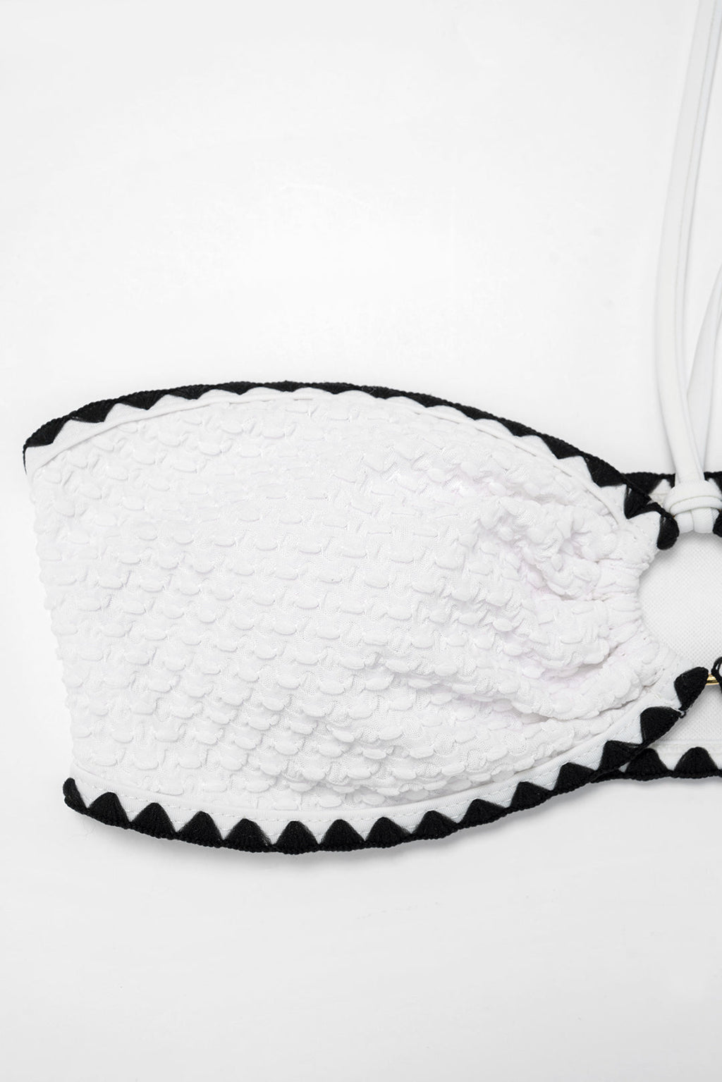 Ivory Edge Kontrast Detaylı Bikini Set